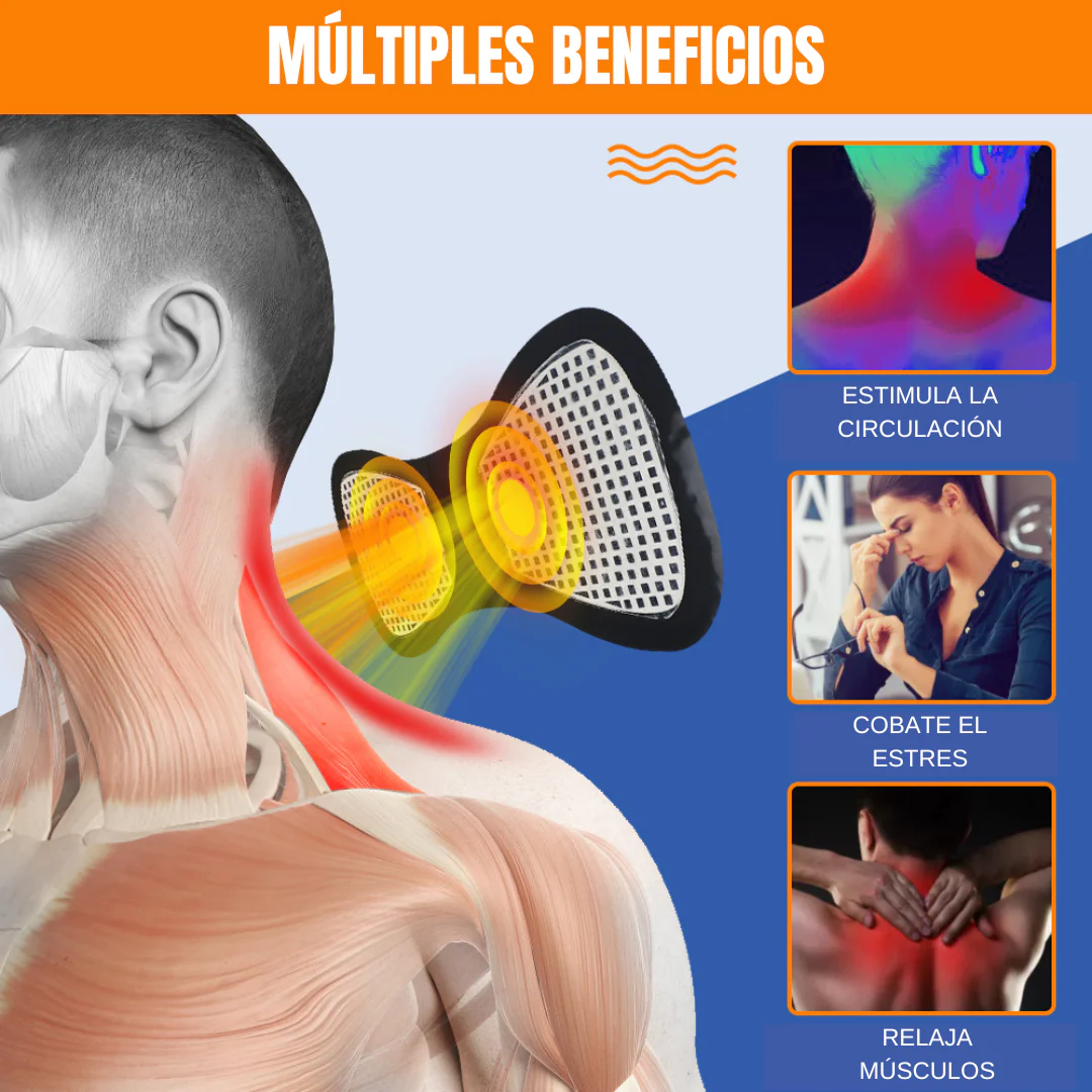 Mini Masajeador Electrico Estimulador